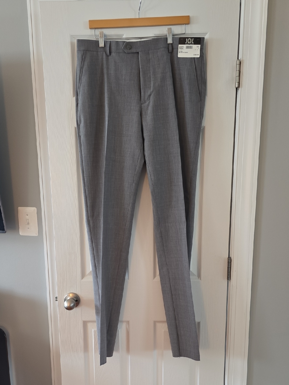 Joseph Abboud NWT Gray Wool Blend Dress Pants